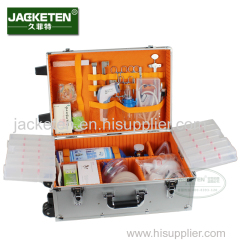 JACKETEN Patent Aviation aluminum first aid kit natural First Aid Kit Metal workplace emergency Earthquake