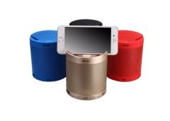 portable wireless speakers for iphone with holder support usb tf card fm radio aux