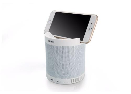portable wireless speakers for iphone with holder