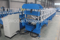 Ridge cap roll forming machine