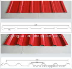 Double layer metal roof sheet roll forming machine