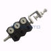 Optic fiber clamp for optic cable and power cable double type 6 holes