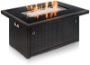 Outdoor Propane Gas Fire Pit Table