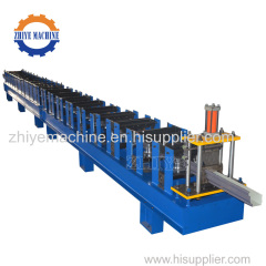 Gutter roll forming machine