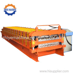 Double layer roll forming machine