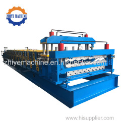 Double layer roll forming machine