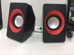 Mini USB Wired Speaker Music Player Amplifier Loudspeaker Stereo Sound Box for Computer Desktop PC Notebook