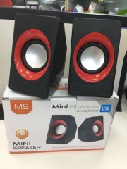 Small Computer PC Speakers With USB 2.0 and 3.5mm Interface