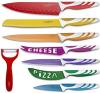 Non Stick Ceramic Coated 8 Piece Kitchen Knife Set