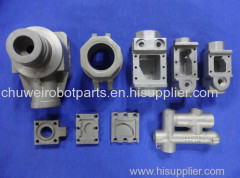 Oil pipeline clamp/grip OEM via lost wax casting parts for factory