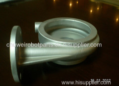 Oil pipeline clamp/grip OEM via lost wax casting parts for factory