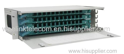 19 Inch Cabinet 3 U Full FC 48 Core ODF Optical fiber Distribution Frame