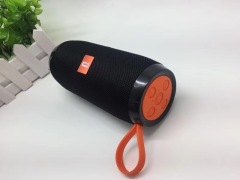 Hot popular fabric mertial waterproof Portable stereo bluetooth speaker with handle