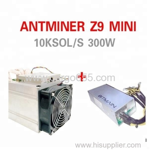 Antminer Z9 mini 10k Sol/s 300W