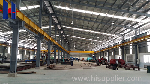 Prefabricated Steel Frame Workshop Building