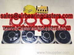Air casters rigging systems is a popular choice