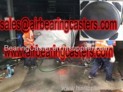 Air bearing movers is easy to operate without no specially training is workable