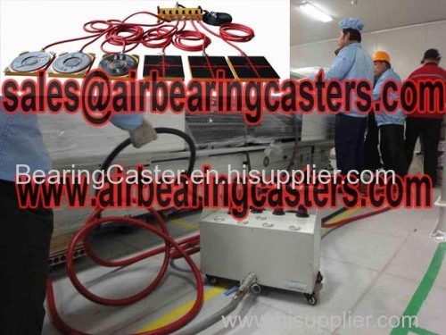 Air casters rigging systems solve your machinery easily