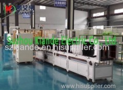 Automatic compact busduct inspection machine testing equipment for sandwich busbar trunking system