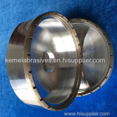 Bronze sintered diamond cup grinding wheel for graphite