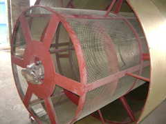 Drum Separator for grain cleaning