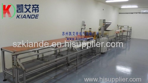 Polyester film forming machine for compact busbar mylar film folding machine