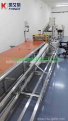 Polyester film forming machine for compact busbar mylar film folding machine