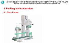 Flour Packer-flour weighing and bagging machine