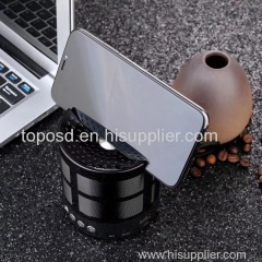 2018 new desing mini wireless bluetooth speaker with mobile phone holder Couplet function