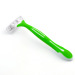 plastic handle 3 blades disposible razors