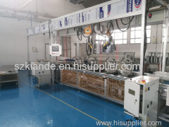 Semi-automatic busbar fabrication machine compact busduct assembly line sandwich busbar assembly machinery