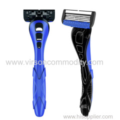 four blades manul quickly disposible razor