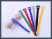 T type self-adhesion left hand thread cable tie velcro colours