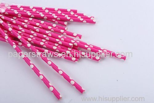 Mengte Wholesale Recycled 6mm Biodegradable Paper Drinking Straws For Party Decoration