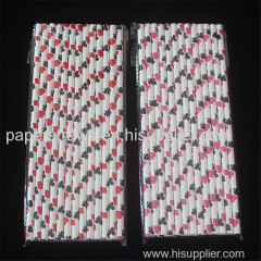 Wholesale Straws Paper Food Grade Eco Friendly Paper Drinking Straw