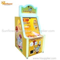 Factory Price Kids Indoor Coin Operated Basketball Shooting Games