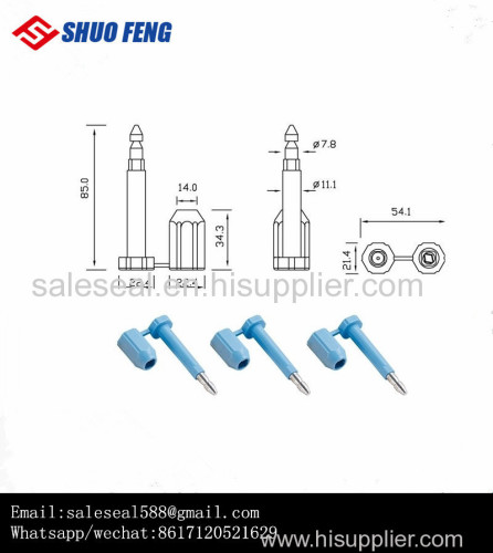 High Security Container Door Lock Bolt Seal