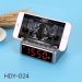 wireless bluetooth speaker with alarm clock and mobile phone holder display screen