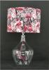 Digital Print Shade Glass Table Lamp