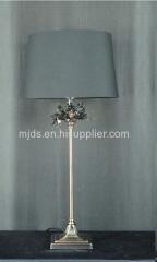 Antique Copper With Black Brushed Table Lamp