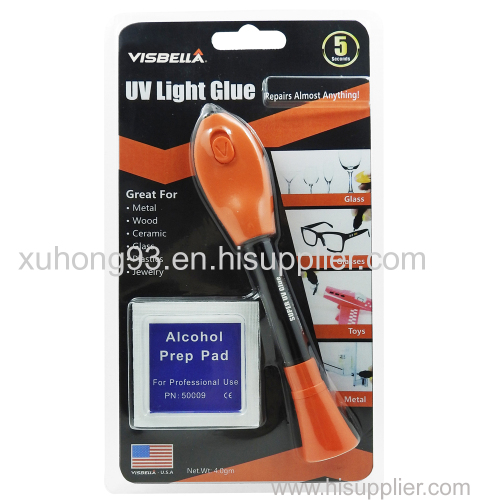 Visbella 5 Seconds Fix UV Curing Resin Plastic Welding Liquid UV Glue Bonding