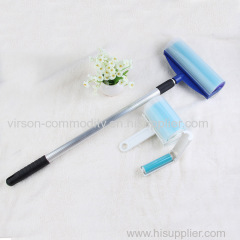 Long handle washable lint roller