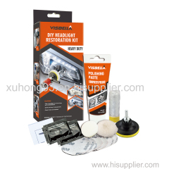Visbella DIY Car Care Headlight Restoration Kit