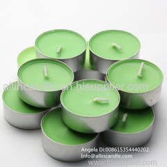 100pcs pack unscent white color tealight candle for wedding