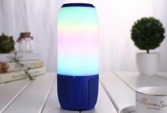 Portable Bluetooth Lightshow Music Speaker Colorful Voice Assistant Stereo Speaker Waterproof With Speakerphone
