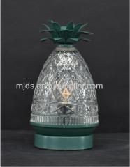 Pineapple galss table lamp