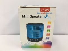 Popular portable mini wireless speaker Super Bass sound with mobile phnoe call