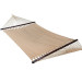 51 inch Double Caribbean Hammock Hand Woven Polyester Rope Outdoor Patio Swing Bed
