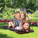 Kids Indoor/Outdoor Round Web Swing for Tree/Swing Set/Backyard/Playground/Playroom