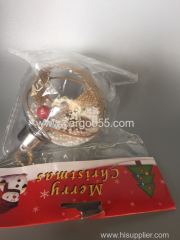 Custom Wholesale Hot Sale Transparent Christmas Decoration Ball Crystal Ball Plastic Gift Christmas Ball